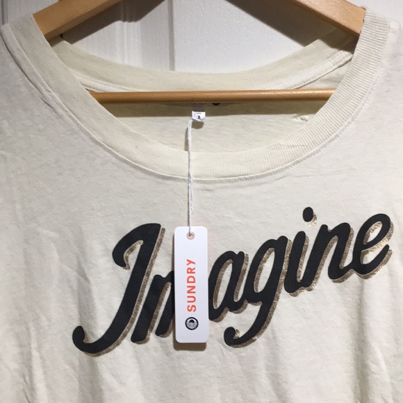NWT Sundry Imagine Boxy Tee size 3 - Picture 3 of 8